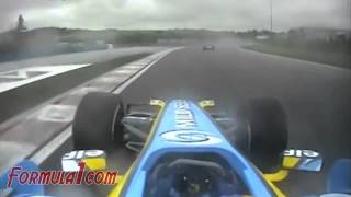 G P Hungria 2006 Alonso Onboard Telecinco HD [upl. by Yrrak]