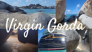 Baths self tour  Virgin Gorda Disney Fantasy Cruise to British Virgin Islands 7 night Pixar Cruise [upl. by Frederique63]