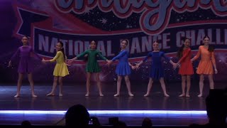 Studio Bleu Dance Center  Sunshine and Rainbows Judged Version Full Group Dance [upl. by Ennyletak]