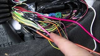 Avital 4111 Remote Start Install with FLCAN bypass 2012 Chevy Cruze in car Part 2 of 2 [upl. by Maryjo979]