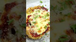 Easy Cauliflower Parmesan Steaks shorts [upl. by Leonie]