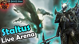 Underrated Nuker Slaying The Dragons In Live Arena With Staltus  Raid Shadow Legends [upl. by Naimad737]