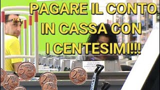 PAGARE AL SUPERMERCATO CON MONETINE TGCINZIO PRANK [upl. by Norford]