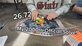 PR 2672 4x4 Single My 2000th Official Solve [upl. by Nikos155]