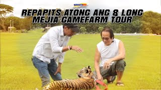 REPAPITS ATONG ANG amp LONG MEJIA GAMEFARM TOUR [upl. by Hamirak]