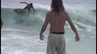 Banshee Bungee Skimboarding at the Beach [upl. by Einnoc900]