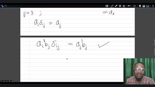 The Kronecker delta notation  MTH202 Calculus of Scalar and Vector Fields [upl. by Dorca]