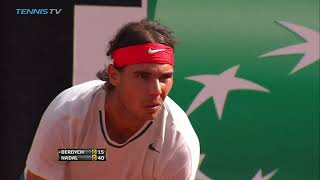 Nadal vs Berdych Rome 2013 Highlight [upl. by Aronid]