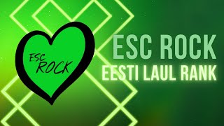 Eesti Laul Rank  TOP 20  Estonia  National Final  Eurovision 2024  ESC Rock [upl. by Haididej]