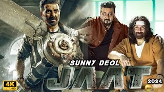 JAAT 2024  Sunny Deol  New Released Bollywood Super Hit Full Action Movie in 4K  Sanjay Dutt [upl. by Enylecoj917]