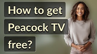 How to get Peacock TV free [upl. by Oliy722]