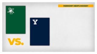 Mens Hockey Vermont vs Yale 1822 [upl. by Drofiar]