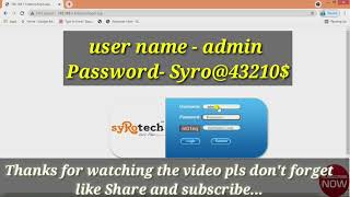 Syrotech ONT Configuration  Syrotech Router Setup  Unboxing  in Hindi [upl. by Ahs]