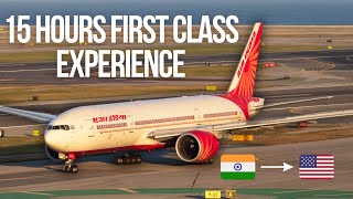 AIR INDIA FIRST CLASS TRIP REPORT  10 000 SEAT  4K [upl. by Stultz949]