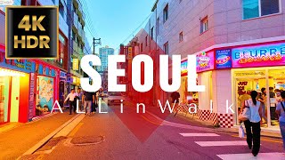 Ttukseom to Seongsudong Cafe Street Seoul Korea  뚝섬에서 성수동 카페거리까지 산책  4K HDR [upl. by Malamut541]