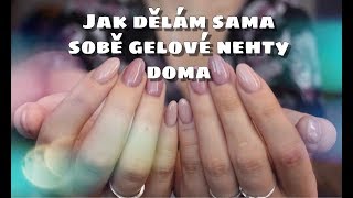 Gelové nehty doma sama sobě  Kate Cosmetics [upl. by Yddub756]