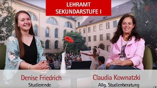 Lehramt Sekundarstufe I studieren an der PH Weingarten [upl. by Eicrad]