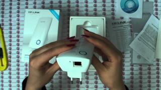 TP LINK TL WiFi Extender  WA850RE  TLWA854RE initial setup and configuration [upl. by Yennek]