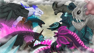 Shimo Kong vs Pacific Rim Full PART  And Godzilla Video Monster Animation Compilation [upl. by Almeida489]