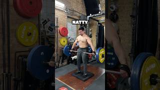 Natty Pull  Leg Day gym pull legs backday deadlift [upl. by Ordnagela]