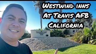 Westwind Inns Travis Airforce Base California hotel for military amp retirees Visit Aviation Museum [upl. by Larentia]