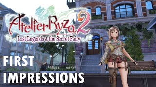 Atelier Ryza 2 Lost Legends amp The Secret Fairy First Impressions [upl. by Lavina146]