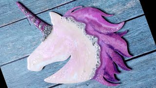 33 🦄 Resin Unicorn GIVEAWAY ✨ DIY Resin Art [upl. by Sudoeht]