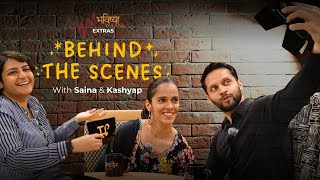 Behind the Scenes  Saina amp Kashyap  bhavishyasindwani [upl. by Anamuj]