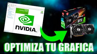 COMO OPTIMIZAR Y ACELERAR AL MAXIMO TU TARJETA GRAFICA NVIDIA 2024 [upl. by Amer]