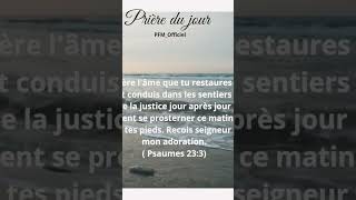 prieredujour amen jesuslovesyou grace Prayerprieur motivation gospel [upl. by Ecnarrat]