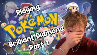 Playing Pokémon Diamond Unfortunately [upl. by Kirch]