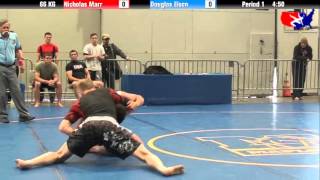 Nicholas Marr vs Douglas Elson at 2013 Grappling World Team Trials  NoGi [upl. by Regor516]