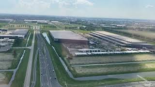 Corendon landing a350900 Schiphol Airport vanuit Curaçao [upl. by Sanalda205]