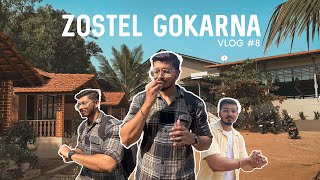 Zostel Gokarna Tour  Affordable Hostel Stay  Mantra Cafe  Private Cottages amp Dorms  Travel Vlog [upl. by Eiblehs]