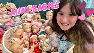 MINI BABIES  REBORN ADOPTION DAY PLUS SURPRISING ALIYAH WITH A SPECIAL GIFT [upl. by Haze]