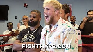 JAKE PAUL VS TYRON WOODLEY KICKOFF PRESS CONFERENCE [upl. by Eromle]