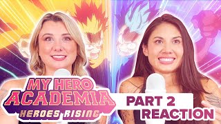 My Hero Academia  Reaction  Movie Heroes Rising Part 2 [upl. by Etteniotna]