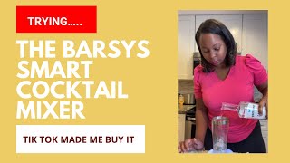 My Review of the Barsys Smart Cocktail Mixer [upl. by Mas]