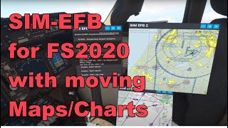 A demonstration of Sim EFB  Electronic Flight Bag for FS2020 [upl. by Solange]