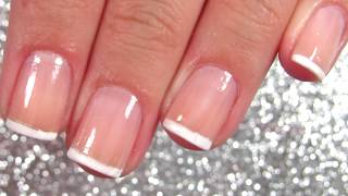 How To French Manicure On Short Nails [upl. by Habeh256]