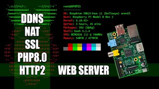 Como montar un SERVIDOR WEB HTTP2 en RASPBERRY Pi [upl. by Clarence]