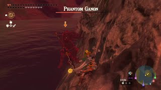 Can Phantom Ganon Swim   Zelda Tears of the Kingdom [upl. by Cirdor]