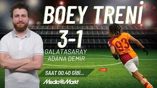 Galatasaray 31 Adana Demirspor  Tete Barış Alper Yılmaz Sacha Boey Kopenhag Notları MediaMarkt [upl. by Herson357]