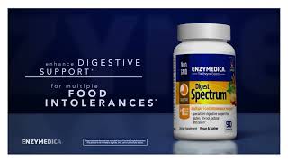 Enzymedica® Digest Spectrum™  Premium AllNatural Digestive Enzymes  w Korean Subtitles [upl. by Neffets]