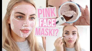 SAND AND SKY PINK CLAY FACE MASK  Review amp Demo [upl. by Enelam]