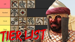 Bannerlord BEST SKILLS Tier List 2023 [upl. by Deina]