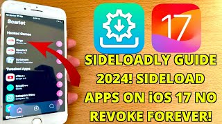 How to Sideload ANY TWEAKED APP iOS 171741 NO REVOKE With Sideloadly Sideload IPAs iOS 17 Guide [upl. by Algernon]