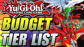 YuGiOh Top Budget Decks Tier List For March 2024 [upl. by Akeenat]