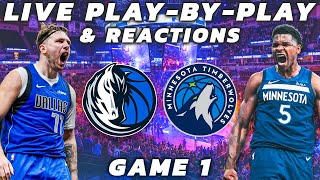 Dallas Mavericks vs Minnesota Timberwolves  Live PlayByPlay amp Reactions [upl. by Severen31]