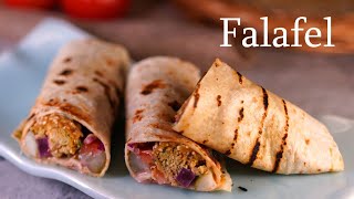 Falafel Wrap Recipe  Authentic Mediterranean Falafel Wrap Recipe  Allspice Institute [upl. by Xet]